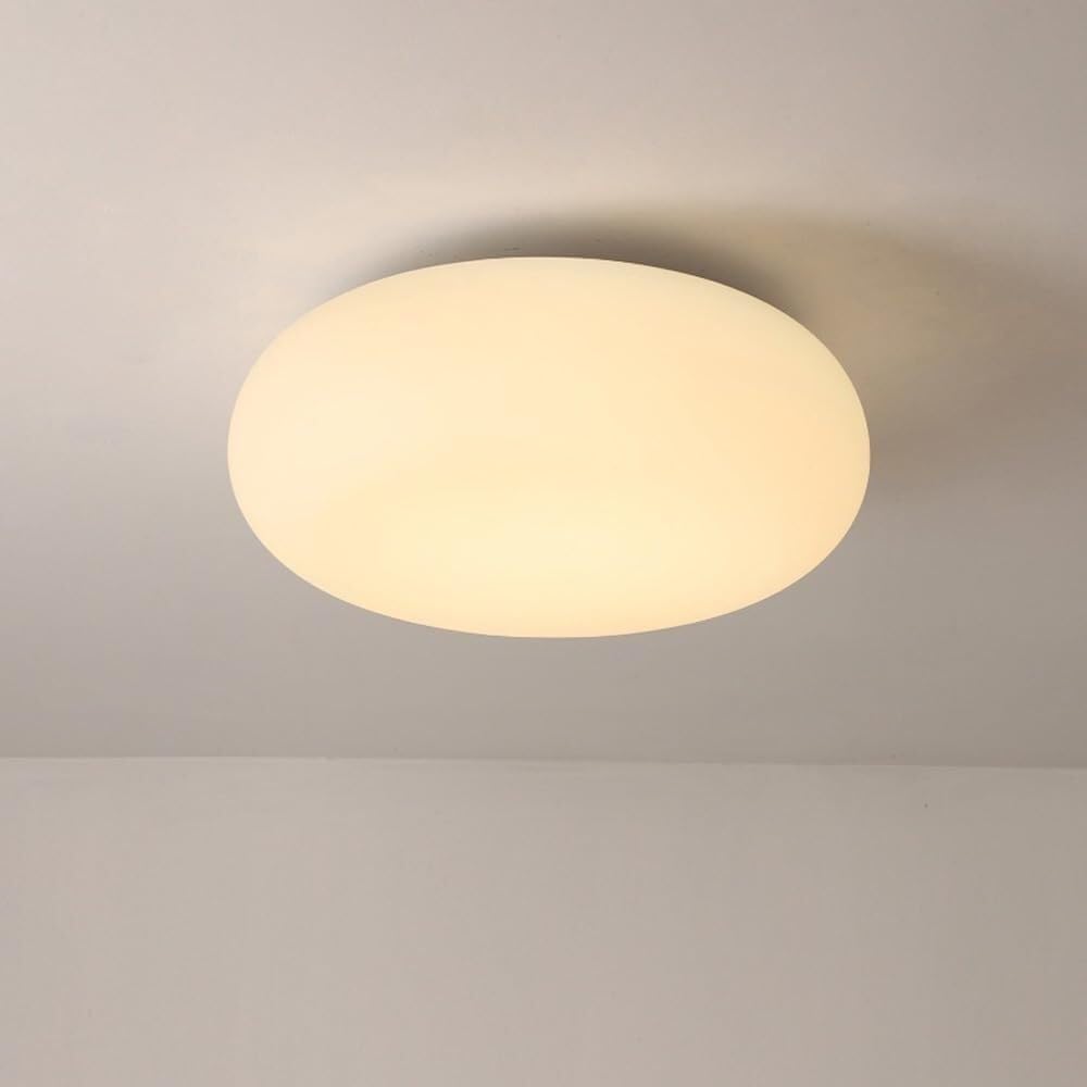 Luminaire moderne plafonnier LED rond pour couloir et salon au design minimaliste