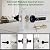 CHEN LCLILICHEN Smart Electronic Fingerprint Door Lock, Keyless Entry with Handle, Codes, APP, IC Cards, Fingerprints, Keys, for Home Bedroom Apartment (Black)