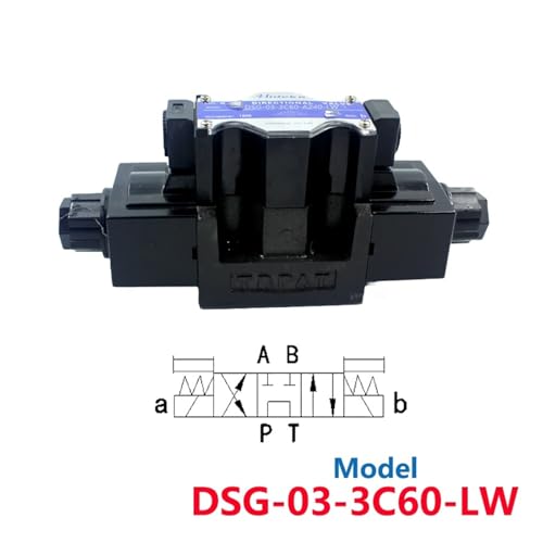 Vanne de commande hydraulique directionnelle D1SG-03-3C60 DC12V - 3