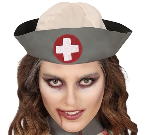 Guirca Costume Da Infermiera Zombie Per Bambina – Completo Con Vestito, Grembiule E Copricapo Insanguinati Per Halloween - 4