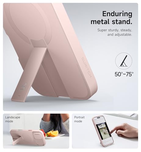 Coque iPhone 16 Plus antichoc avec support réglable et bague aimantée - 8