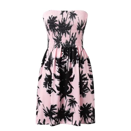 Robe d'été pour femmes bustier et imprimé bohème chic - 3