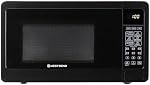Four à micro-ondes West Bend 700 Watts compact avec 6 réglages de cuisson préréglés, décongélation rapide, panneau de contrôle électronique et plateau tournant en verre, 0,7 pi³, Noir