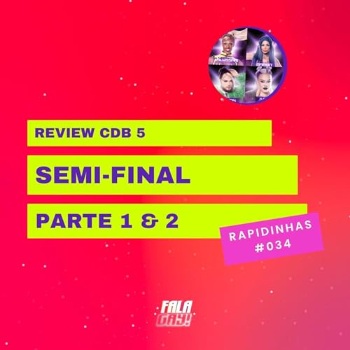 RAP #034 - REVIEW CDB 5 (SEMI-FINAL) PARTE 1 & 2 Podcast Por  capa