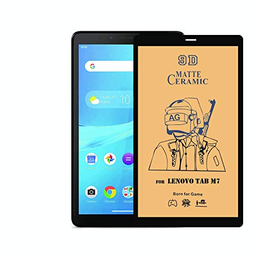 Edge-to-Edge Matte Finish Screen Protector for Lenovo Tab M7 Full - Matte Black