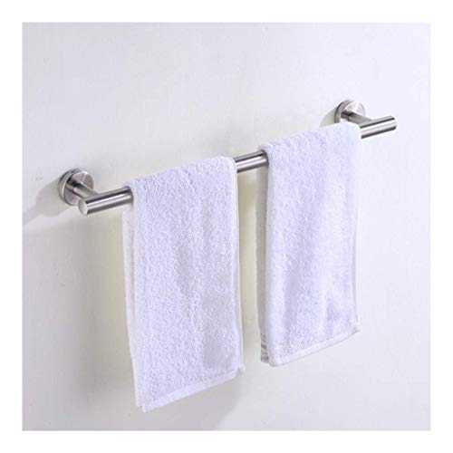 IUYJVR Barra de Toalla para radiador Barra de Toalla de 24~48 Pulgadas, Barra de Toalla de suspensión Individual para baño, Acero Inoxidable Sus 304 montado en la Pared con perforación AW D-25 (t