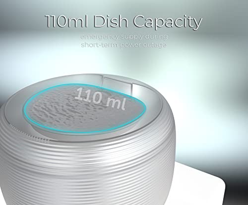 Nugget Lite Pet Water Fountain | 2.5 L Drinking Fountain For Cats And Dogs (White) #TOP5