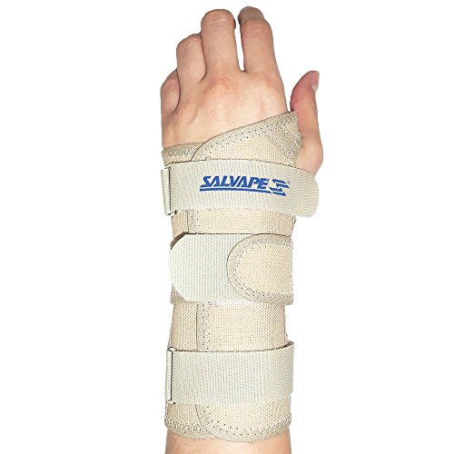 Salvapé Tala de Tecido Para Punho Lado Esquerdo, Bege, Gg