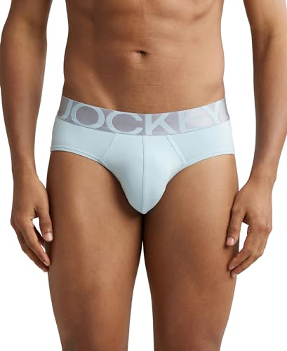 Image of Jockey IC27 Men's Tactel Microfiber Elastane Stretch Solid Brief with Moisture Move Treatment