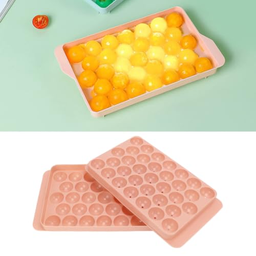 Cubetera con tapa de 33 cubos plástico alimentario miniatura 6
