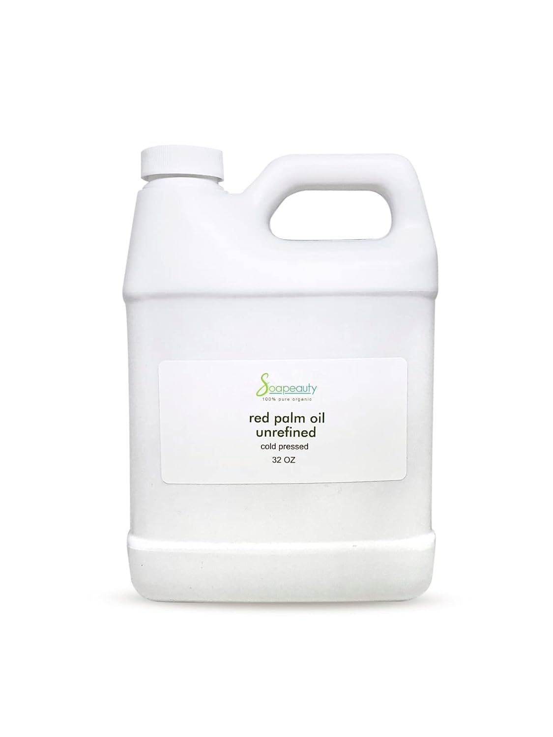 RED PALM OIL EXTRA VIRGIN UNREFINED CARRIER COLD PRESSED 100% PURE (64 OZ)