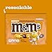 M&M'S Honey Roasted Peanut Milk Chocolate Candy Full Size Crunchy, Sweet and Salty Nutty On the Go Snack, Sharing Size, 9.0 Oz Resealable Pack