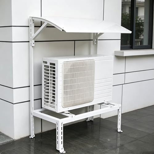 Mini- Split- klimaanlagen- bodenständer，hochleistungs- wärmepumpen- kondensatorhalterung Klimaanlagenabdeckung，vibrationsdämpfer Und Verstellbare Kondensator- bodenhalterung