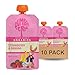 Peter Rabbit Organics, Organic Strawberry and Banana 100% Pure Fruit Snack, 4.0-Ounces Pouches, (Pack of 10)