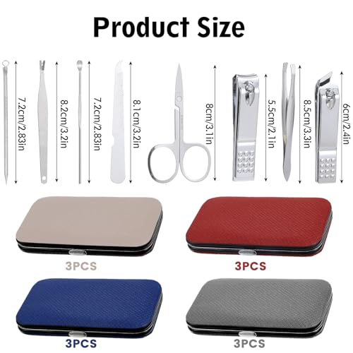 Kit de coupe-ongles en acier inoxydable robuste pour manucure durable - 2