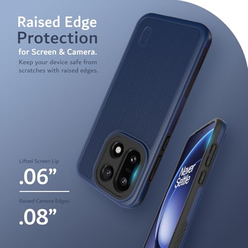 Image of TUDIA MergeGrip [Magsafe Compatible] for OnePlus 15 5G Back Cover (2025) - [Military Grade Drop Tested] Dual Layer Shockproof Slim Rugged Heavy Duty Tough Protective Phone Case - Indigo Blue