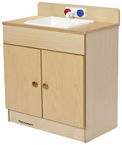 Childcraft 074514 Traditional Play Sink, 23-7/8" X 27-3/4" X 13-5/8", Natural Wood Tone #TOP11