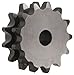 Martin Roller Chain Sprocket, Reboreable, Type B Hub, Double Strand, 120 Chain Size, 1.5" Pitch, 22 Teeth, 1.5" Bore Dia., 11.333" OD, 5.75" Hub Dia., 2.683" Width