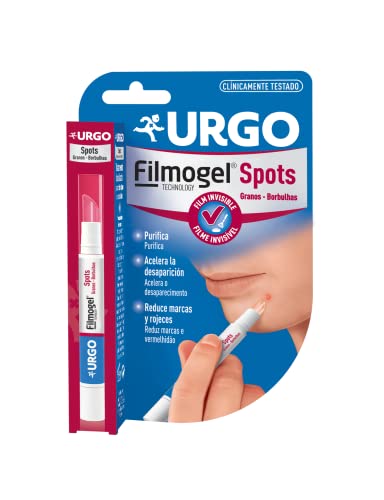 Urgo - Spots Filmogel - Acelera la Desaparición de Granos - Stick de 2ml, 150 aplicaciones