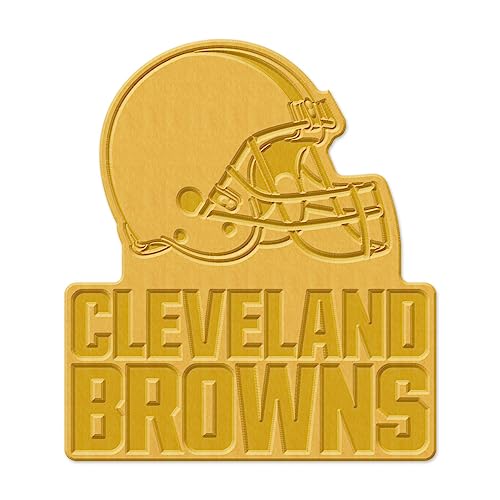 Pin Gold Cleveland Browns accessoire NFL pour personnaliser vos casquettes en terrasse