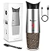 Macina Pepe Sale Elettrico Ricaricabile: - Macinapepe Elettrico Salt and Pepper Grinder Set Macinino Sale Elettrico Professionale Spezie Grinder Acciaio Trita Peperoncino USB Ricaricabile con Luce