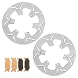 Diamètre extérieur: 298mm; Diamètre intérieur: 132mm; Épaisseur: 5mm