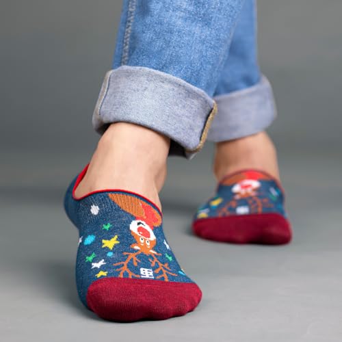 Image of SockSoho Men Christmas Editions | Anti-Bacterial Shoe Liners | Size UK 7-11