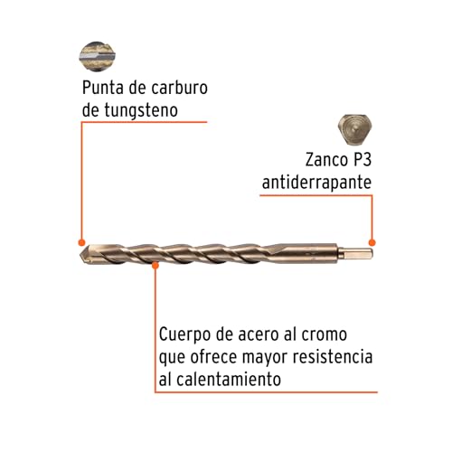 Broca para concreto 1/2 14 Imagen adicional