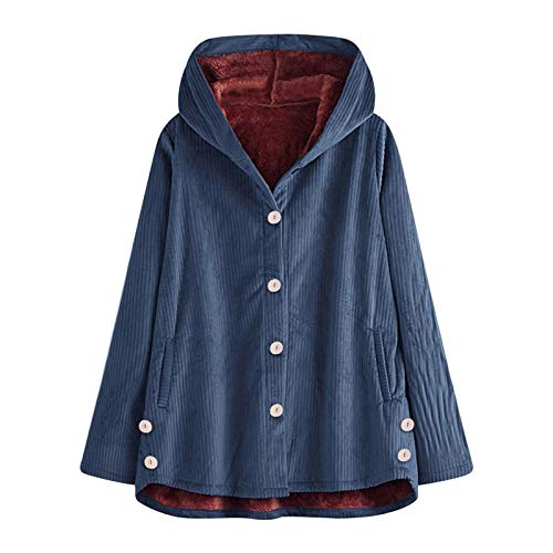 Women's Fuzzy Fleece Lapel Open Front Long Cardigan Coat Faux Fur Warm Winter Outwear Jackets with Pockets