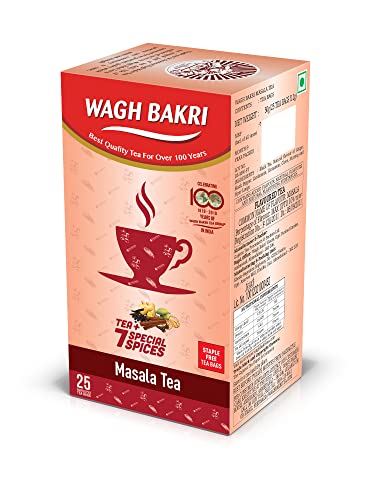 Image of Wagh Bakri Masala Tea, 50 gram, Masala chai