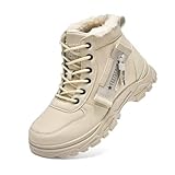 Chaude: Ces bottes d'hiver ont une doublure épaisse en peluche qui peut garder vos pieds au chaud et à l'aise pendant l'hiver froid.