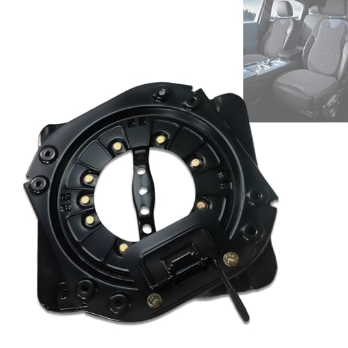 Lilvduybz - Lilvduybz 360° Steel Swivel Car Seat Base, 500KG Load Capacity Seat Swivel Base, Heavy Duty 4 Way Locking Seat Swivel, Suitable for RVs, Yachts, Buses