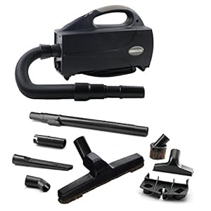 Oreck Compact Canister Vacuum Cleaner Portable Handheld Vacuum for Carpet and Hard Floors Lightweight Powerful Suction with Versatile Tools Corded Canister Vacuum Cleaners for Home Use