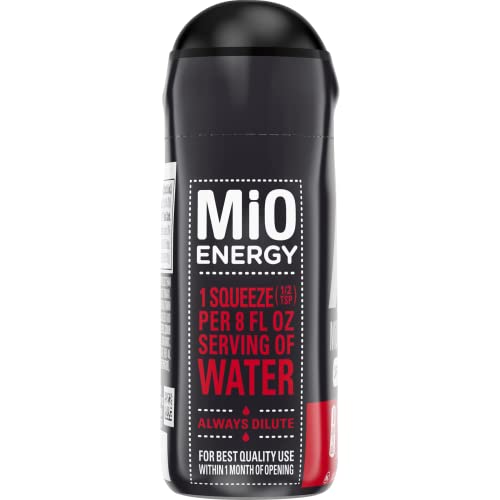 Image of MiO Energy Black Cherry Naturally Flavored Liquid Water Enhancer 12 Count 1.62 fl oz