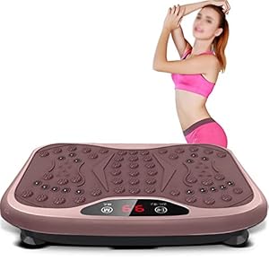 Vibration Plate Exercise Machines for Home Fitness Training Whole Body Workout Equipment Vibration Fitness Platform with Magnet and Remote Control for Weight Loss Fitness Equipment
