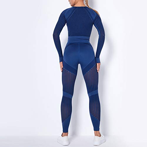 Generic Conjunto feminino de 2 peças, conjunto de 2 peças, verão, outono, 2025 para malhar, academia