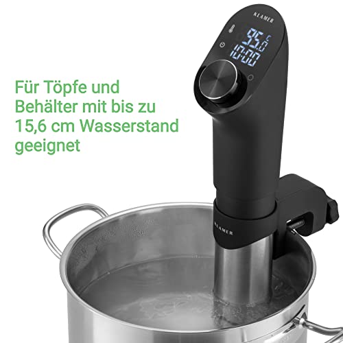 Sous Vide Garer KLAMER Sous Vide Stick 1200 Watt IPX7