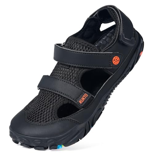 Hsyooes Barfußschuhe Herren Sportsandalen Damen Aquaschuhe Verstellbare...