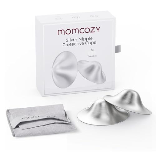 Image of Momcozy 999 Hole-Free Metal Nipple Shields XXL Size