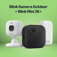Blink-Kamera Outdoor 4 + Blink Mini 2K+ Weiß (neueste Generation)| Kabellose intelligente HD-Sicherheitskamera, zwei Jahre Batterielaufzeit | 1-Kamera-System mit enthaltenem Sync Module Core | IP65 – Ansicht 6