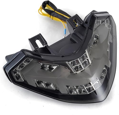 Luz Trasera para Motocicleta Ducati Multistrada 1200 2011-2014 en negro.