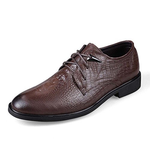 Chaussures crocodile en cuir anti fatigue pour rester chic sans avoir mal