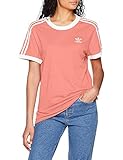 camiseta adidas rosa california Manga corta con puños de canalé