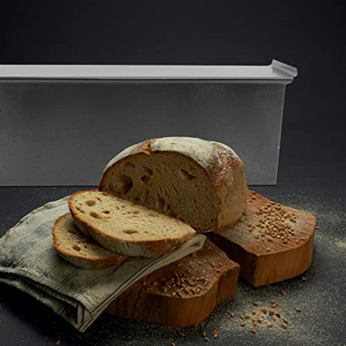 Cabilock Iron Loaf Pan With Lid Toast Baking Mold Non- Stick Loaf Baking Mold 600 G/ 1. 9 Toast Making Mold Bread Toast Box Mold #TOP3