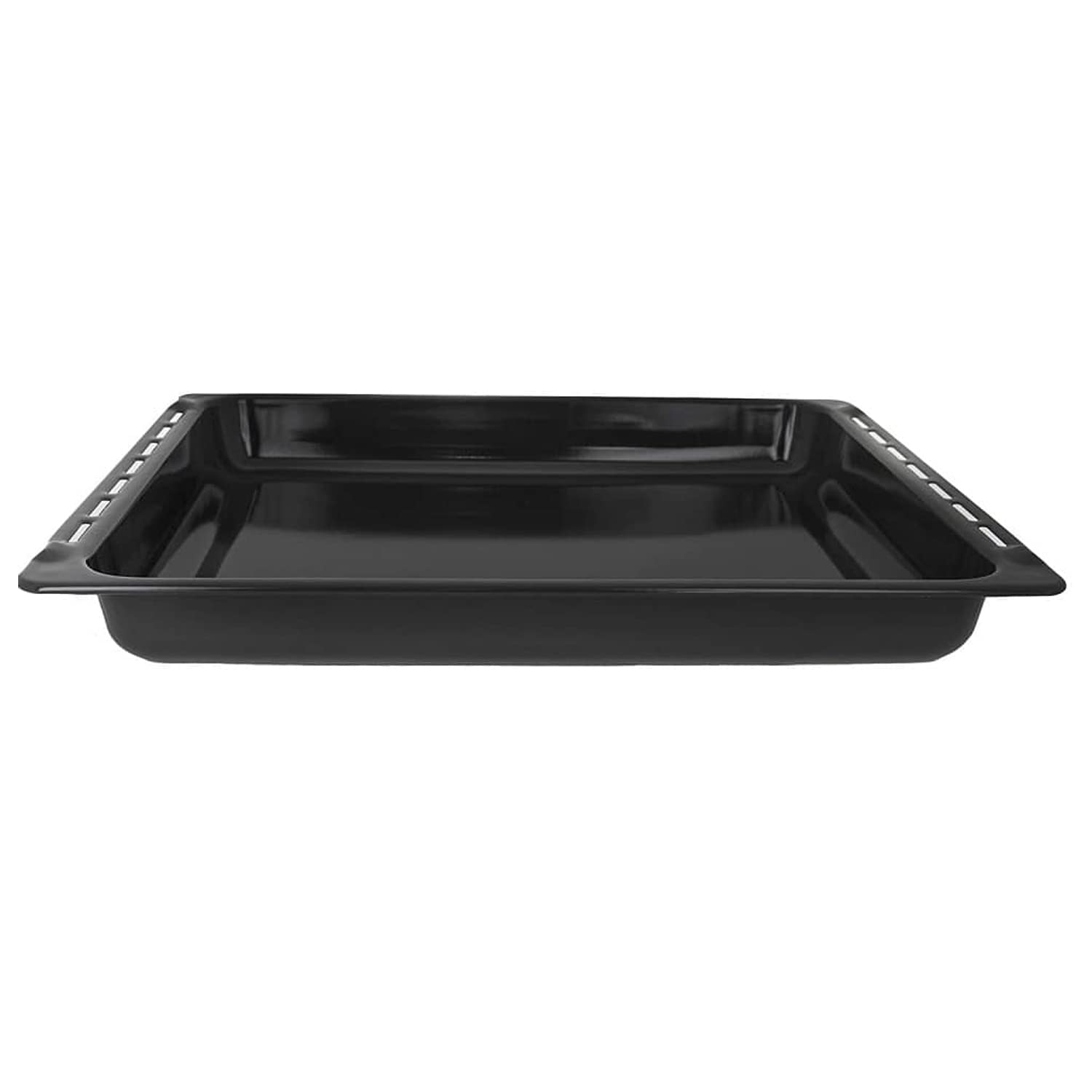 CABLEPELADO Bandeja para horno Teka | modelo 82405902 | Bandeja profunda esmaltada Horno Teka | 370 mm profundo x 460 mm ancho