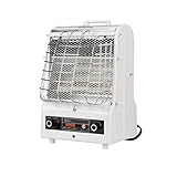 TPI Corporation 198TMC Fan Forced Portable Heater – Radiant, 1500/900/600W, 120V, Winter Heating Equipment. Heating Devices