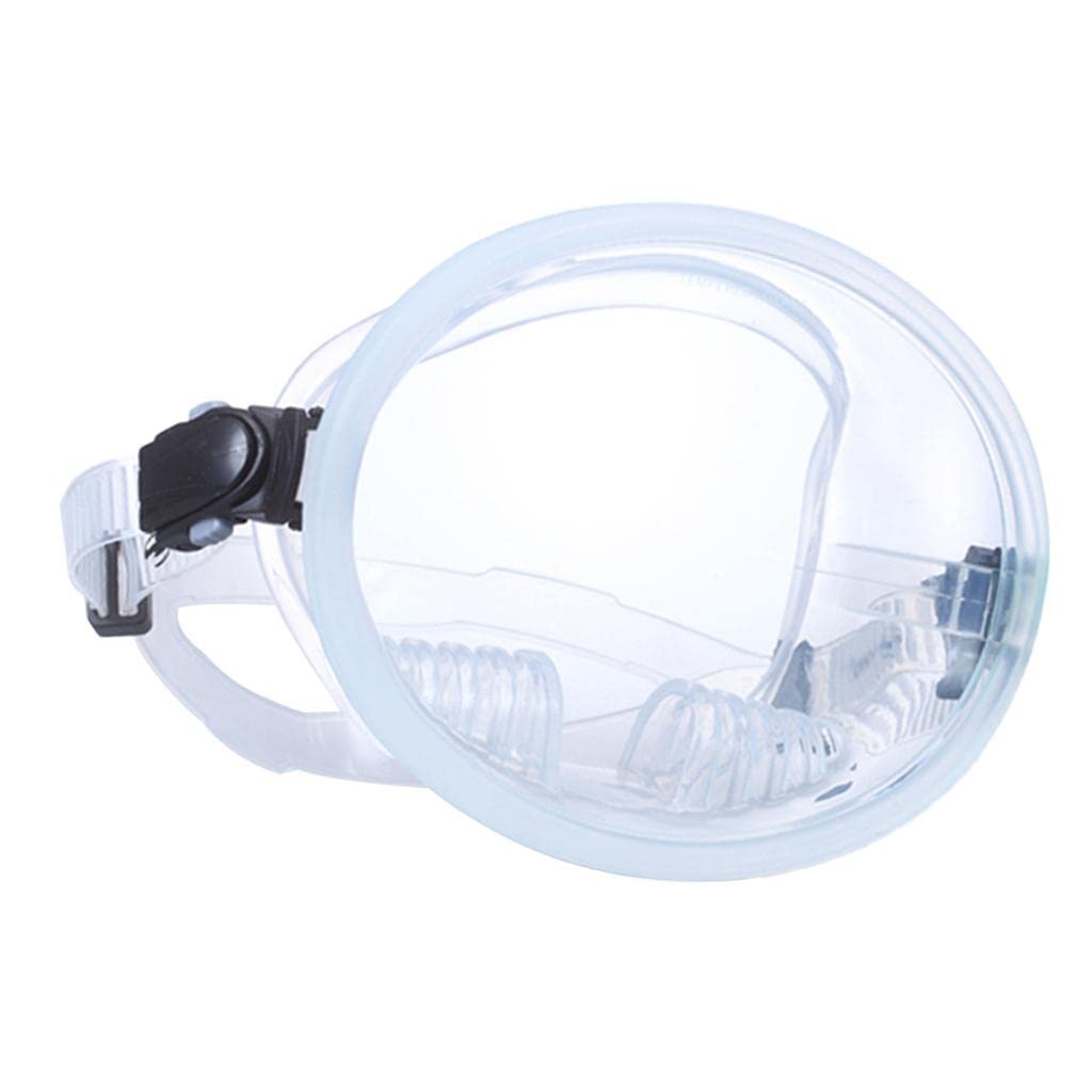 SM SunniMix Gafas de Buceo Antiniebla Snorkel Lente Ovaladas Clásicas Anteojos de Visibilidad Resistente al Agua - Claro