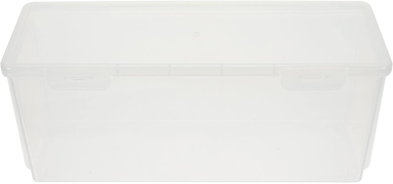 Luxshiny Clear Bread Container Toast Bread Storage Box Plastic Bread Loaf Keeper
