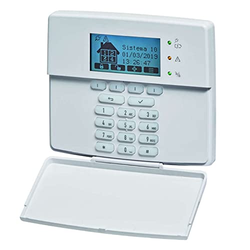 Front view of the URMET 1068/021 LCD Keyboard