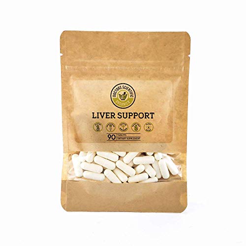 DSO Milk Thistle - Natural Liver Support - Supplement with Dandelion & Ginger Root - Liver Health Repair, Cleanse & Detox Assistance - Digestive Support - Herb Enzyme Blend - Non GMO - 90ct